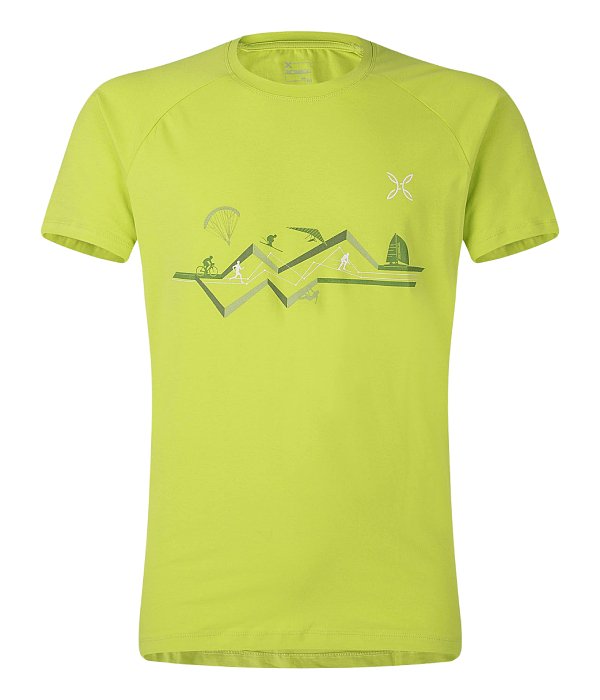 Montura tričko Sporty 2, zelená, L